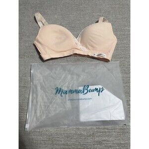 Nursing Breastfeeding Maternity Bra Sz 34/74 Nude New